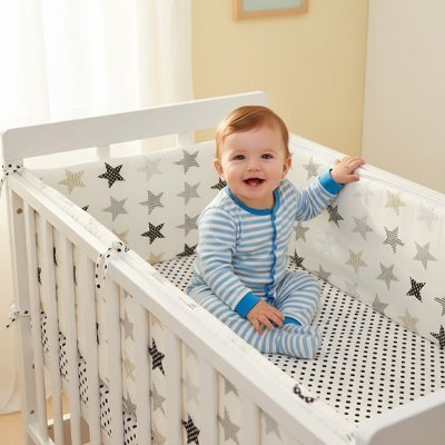 Tour de lit bébé | Protection douillette - bebetrucs