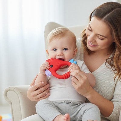 Anneau de dentition | Apaisant Naturel - LindadiegoShop