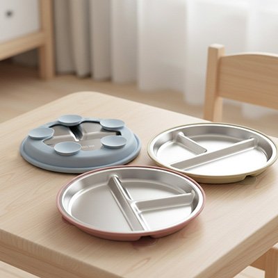Assiette bébé ventouse | SecurEat - LindadiegoShop