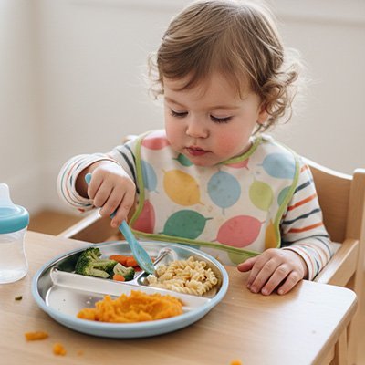 Assiette bébé ventouse | SecurEat - LindadiegoShop