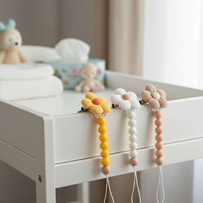 Attache tétine | Sécurisée & Personnalisable - bebetrucs