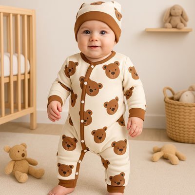 Barboteuse | Coton Bio Confort - LindadiegoShop