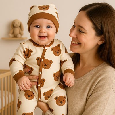 Barboteuse | Coton Bio Confort - LindadiegoShop