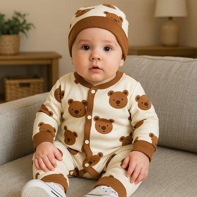 Barboteuse | Coton Bio Confort - LindadiegoShop