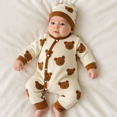 Barboteuse | Coton Bio Confort - LindadiegoShop