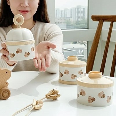 Boite doseuse lait | Nomad'Baby - LindadiegoShop