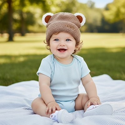 Bonnet bébé | Coton Bio Douceur - LindadiegoShop