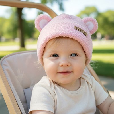 Bonnet bébé | Coton Bio Douceur - LindadiegoShop