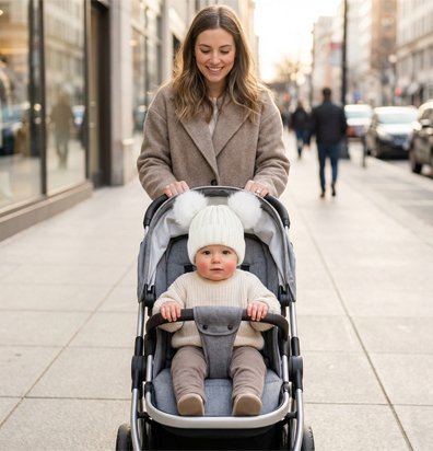 Bonnet bébé | Coton Bio Doux - bebetrucs