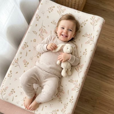 Housse matelas à langer | Douce Protection - bebetrucs
