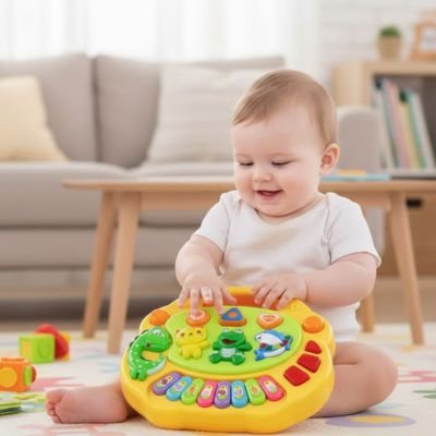 Piano Bebe | Éveil Musical Coloré - LindadiegoShop