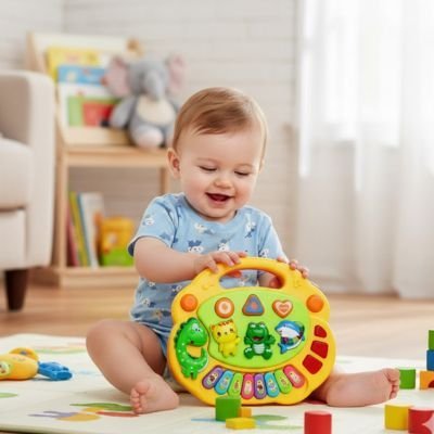 Piano Bebe | Éveil Musical Coloré - LindadiegoShop