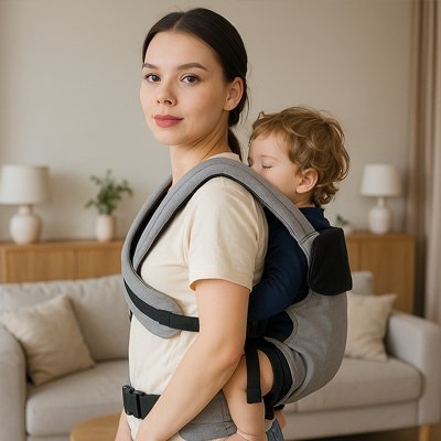 Porte bébé physiologique | ComfortPlus - LindadiegoShop