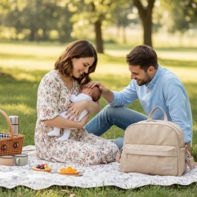 Sac à langer bébé | Multifonction imperméable - LindadiegoShop