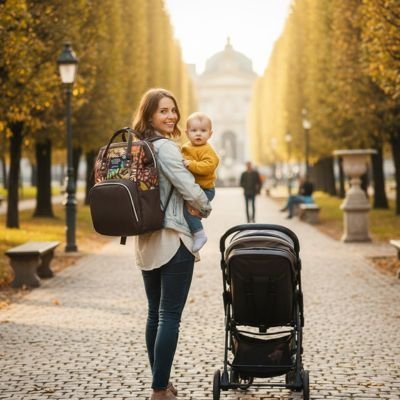 Sac à langer | Élégance Moderne - bebetrucs