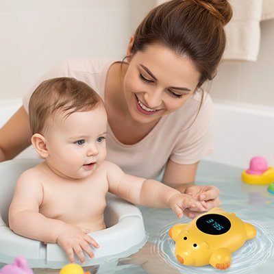 Thermomètre bain bébé | Sécurité Précise - bebetrucs