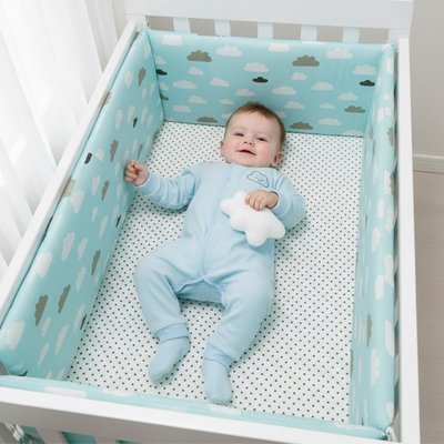 Tour de lit bébé | Protection douillette - bebetrucs