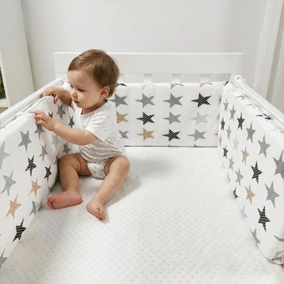 Tour de lit bébé | Protection douillette - bebetrucs